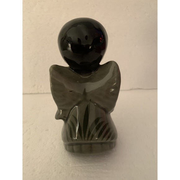 ANGEL HANDCRAFTED TONALA FIGURINE MEXICO VINTAGE CERAMIC 6" INCHES TALL - Picture 5 of 11